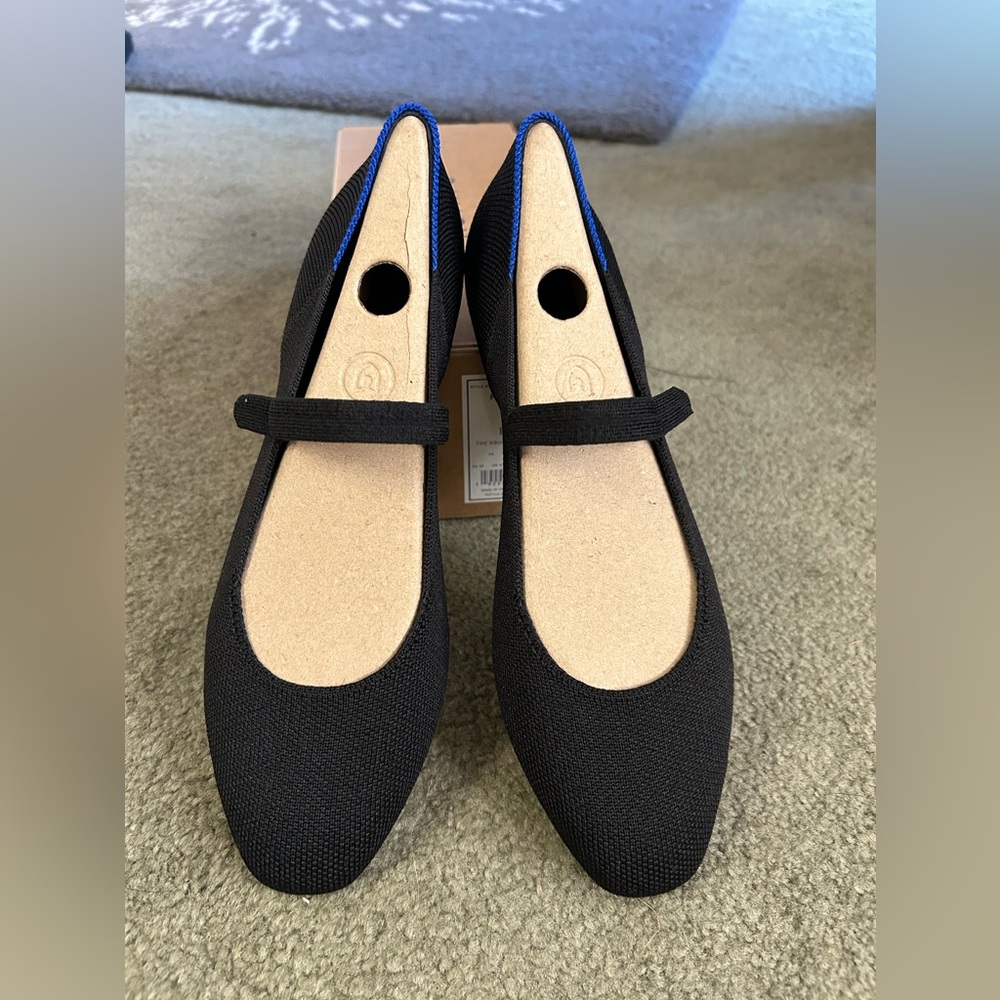 ROTHY’S “The Square Mary Jane” in Black